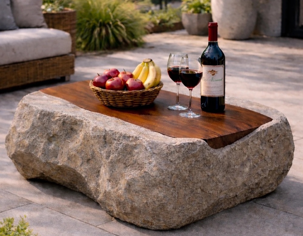 Záhradný nábytok - Konferenčné stolíky na mieru